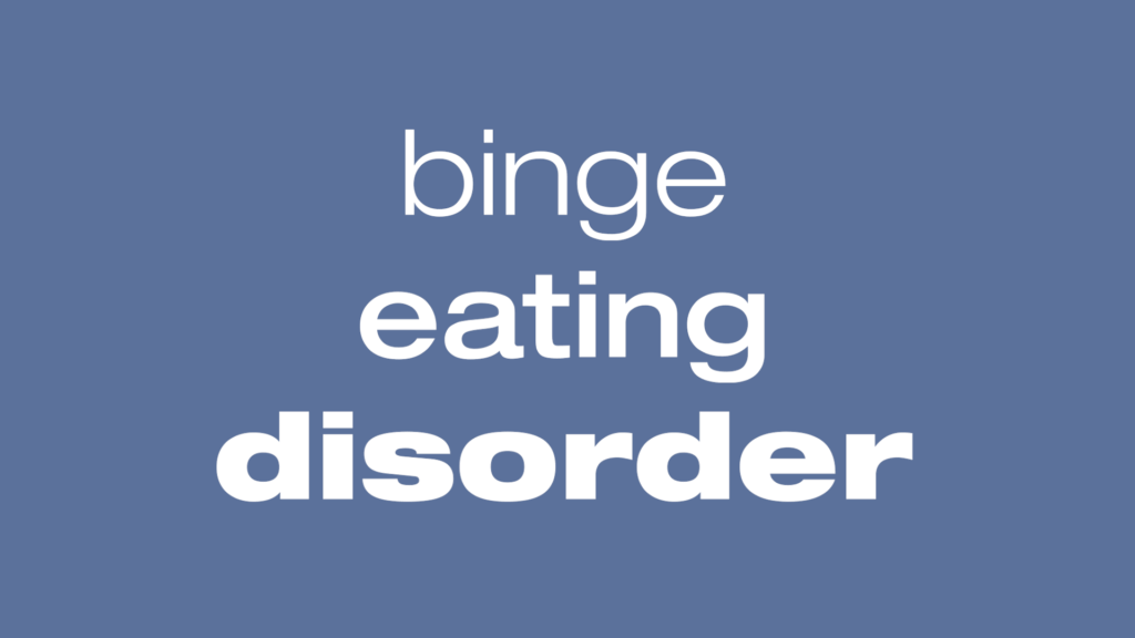 binge eating disorder